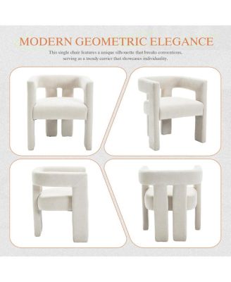 Contemporary Fabric Upholstered Accent/Dining Chair (2PC/SET)
