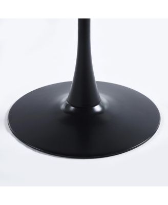 Streamdale Walnut Tulip Dining Table (Seats 2-4) - 31.5" Round MDF Top