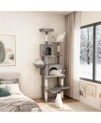 80" Tall Multi-Level Cat Tree Tower