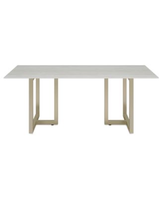 30" Emila Rectangular Sintered Stone Dining Table, Created for Macy's