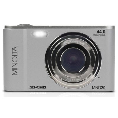 MND20 44 MP 2.7K Ultra HD Digital Camera (Silver)