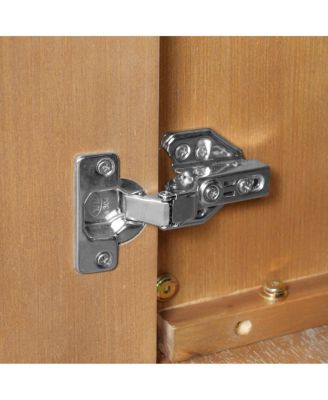 Vintage Sideboard Buffet Cabinet, 56.8" W, 4-Door Storage