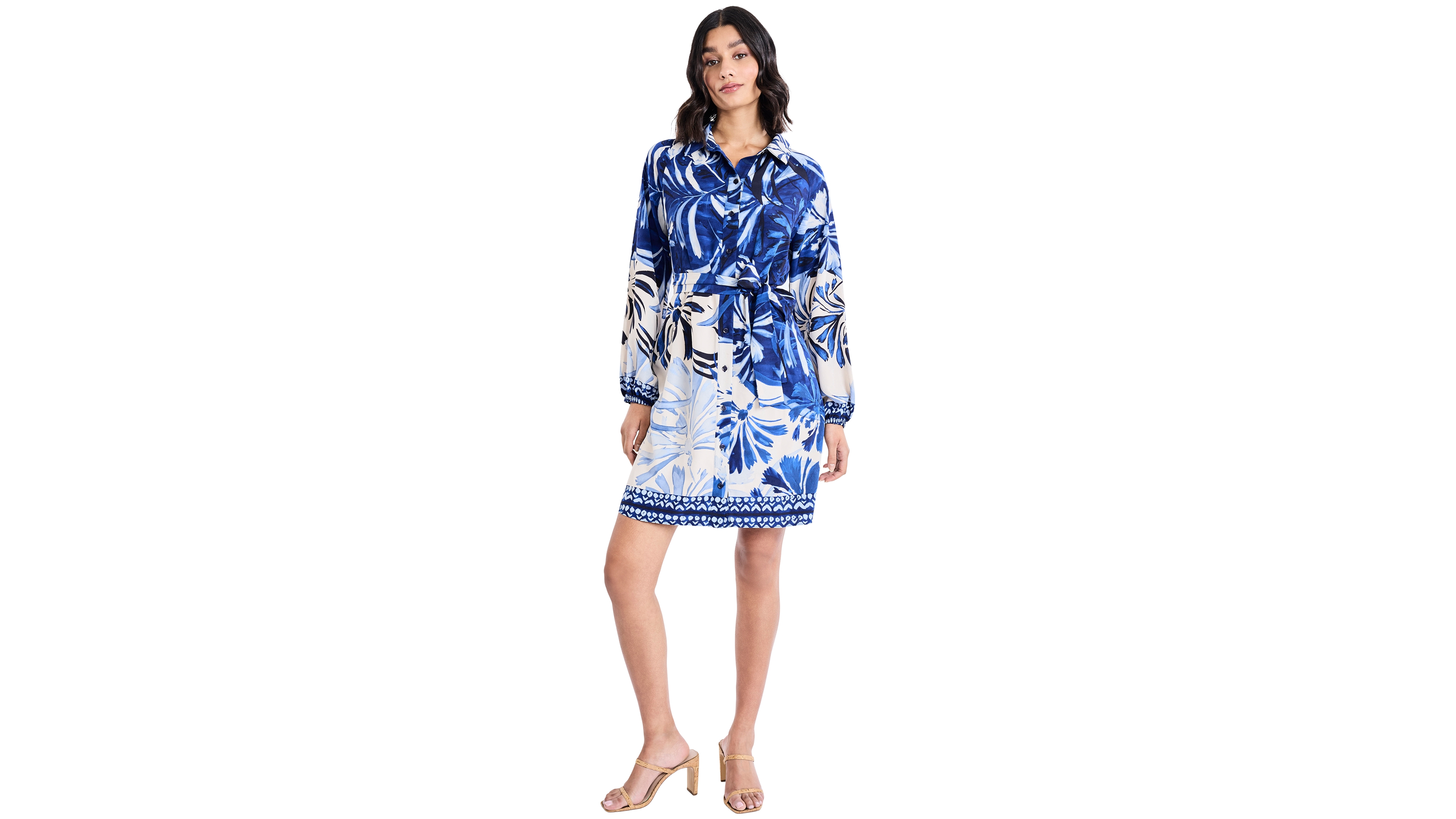 Maggy London Women's Balloon-Sleeve Mini Dress