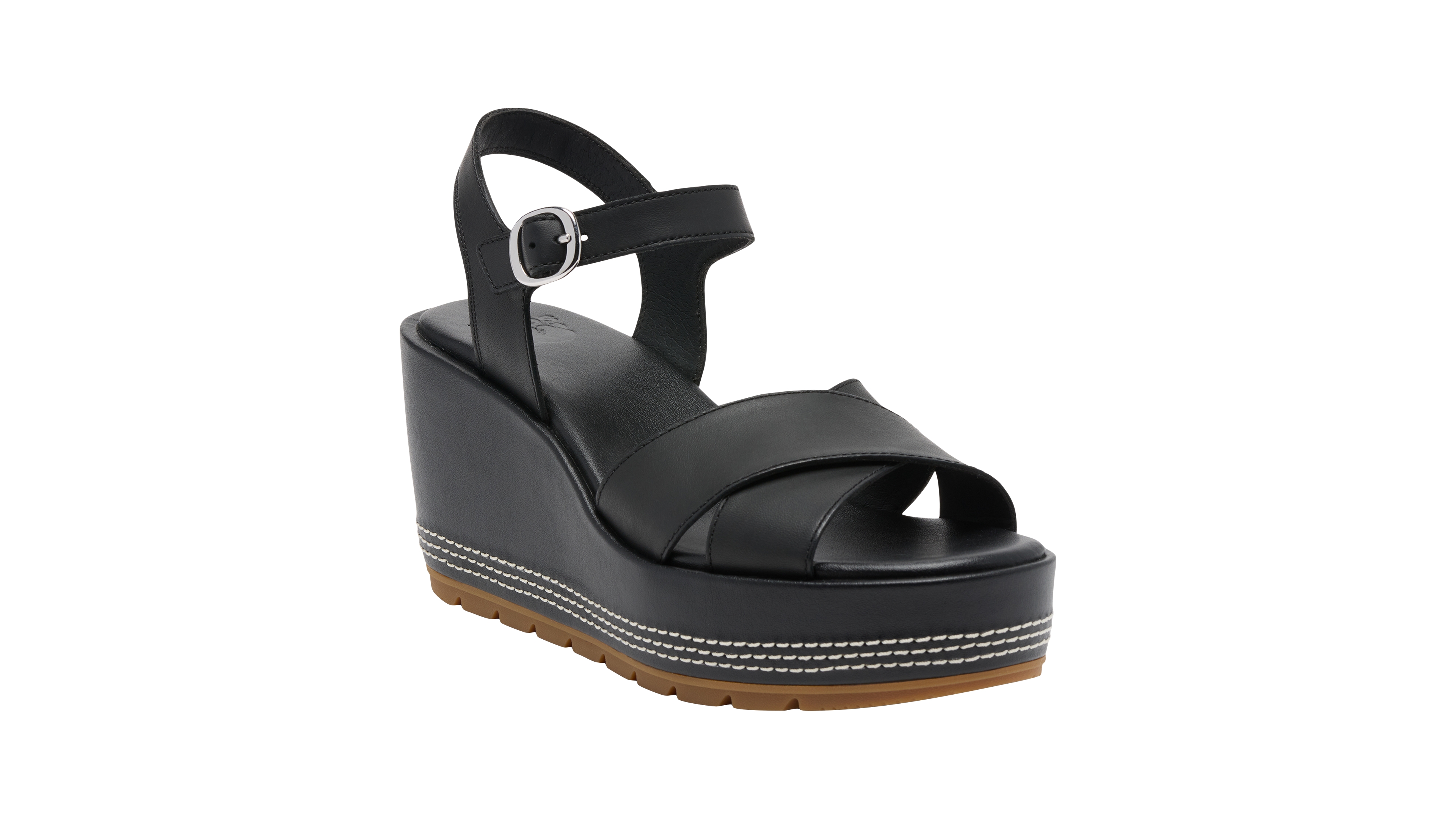 Sorel Women's Sunpeak Wedge Heel Ankle-Strap Sandals
