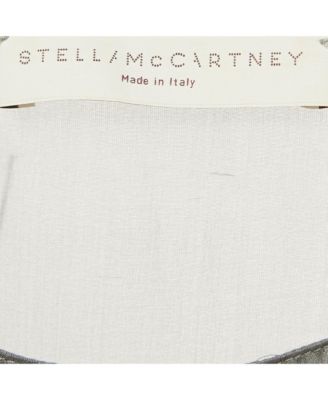 Women's Grey Silk Sheer Sleeveless Top