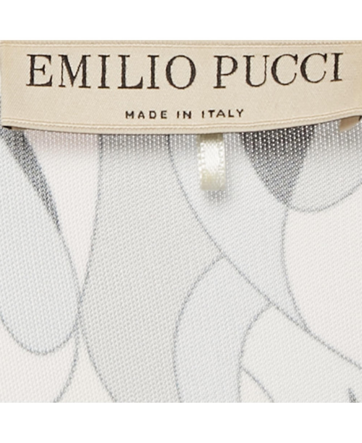 Pre-Owned Emilio Pucci Women's Pink/blue Printed Jersey Top