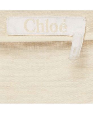 Women's Beige Linen Top