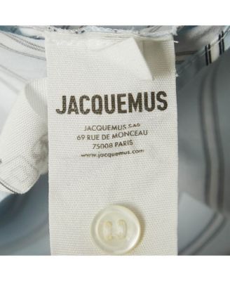 Women's La Casa Blue/white Stripe Cotton Shirt