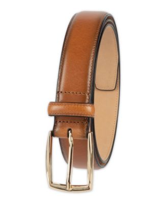 Men's Luxury Pebbled Leather Belt