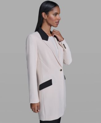 Women's Notch Lapel Collar Jacket