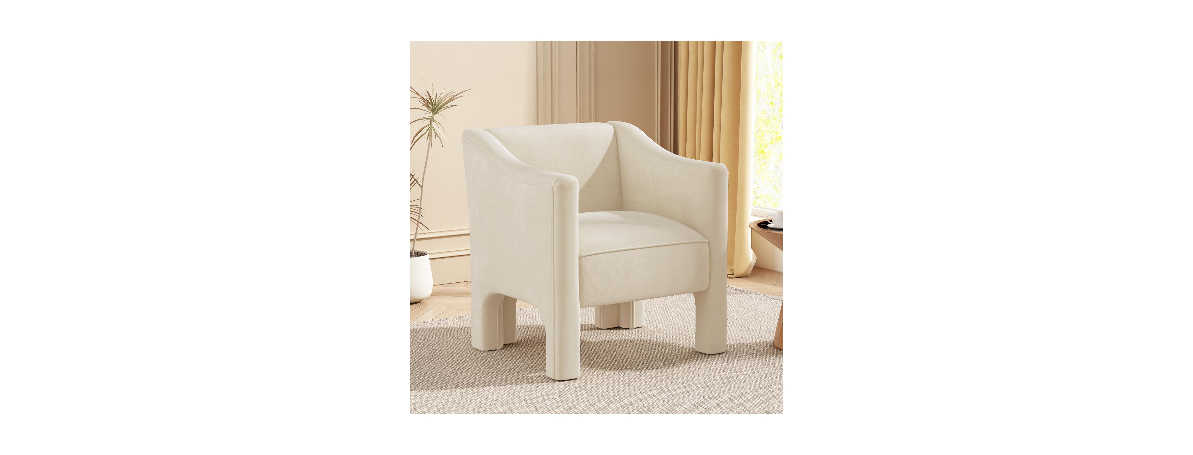 Streamdale Furniture Modern Barrel Chair Accent