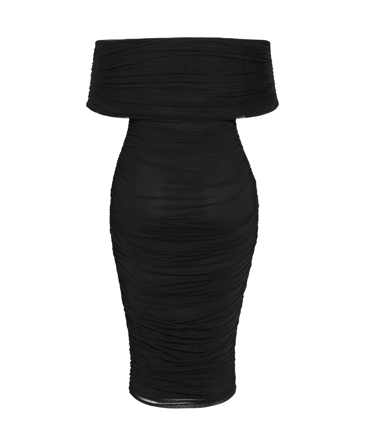 City Chic Women's Dana Mesh Midi Dress