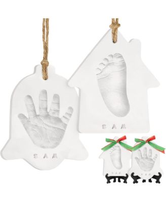 KeaBabies Trove Baby Hand and Footprint Kit Dog Paw Print Kit Handprint Ornament Kit for Babies Boys Girls Newborns - Chime multi color 17$