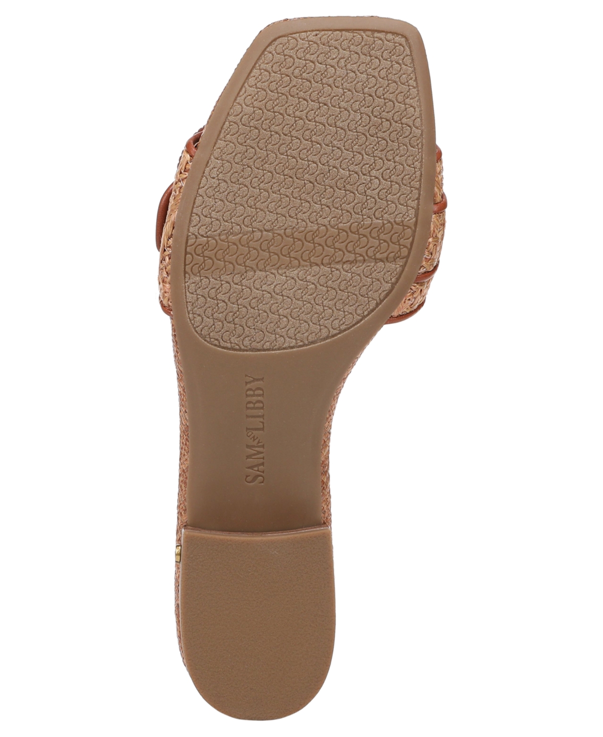 Sam and Libby Women's Kandie Buckle Block Heel Slide Sandals