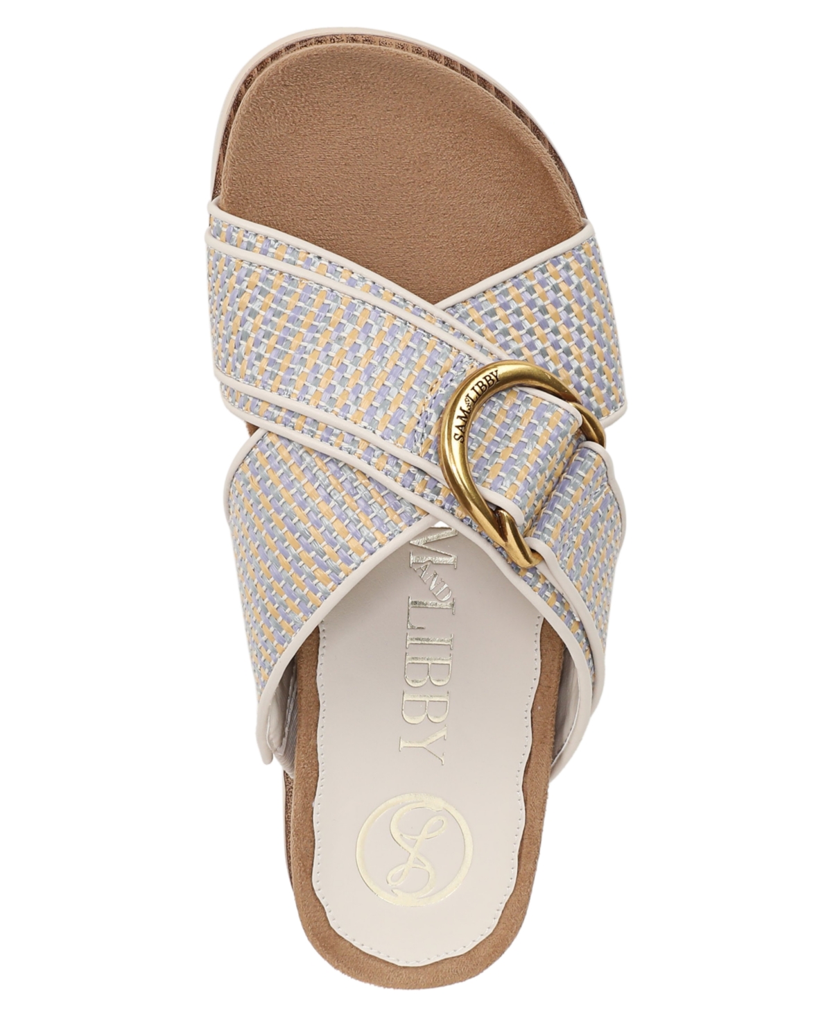 Sam and Libby Women's Ander Slide Round Toe Sandals