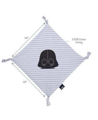 Star Wars Darth Vader Gray Cotton Jersey Security Blanket/Lovey