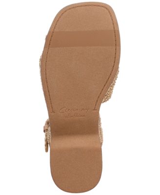 Women's Joanne Platform Raffia Wedge Sandals