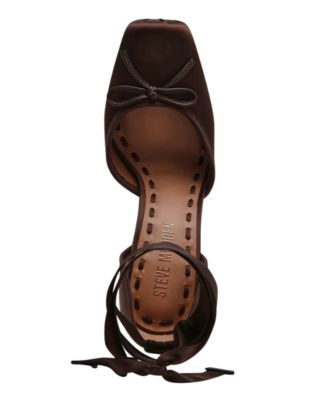 Women's Larina Lace-Up High-Heel Ballet Pumps