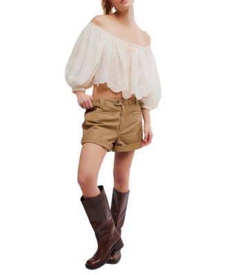 Women's Sakura Rolled Leg Cargo Shorts