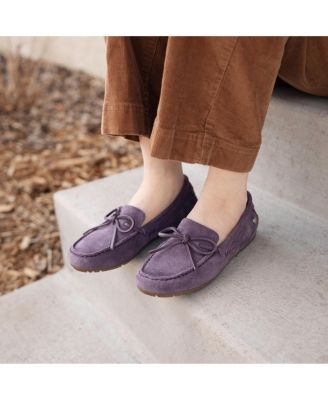 Women's Suede Loafer Moc Flats