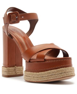 Women's Hilda Rope High Round Toe Platform Sandals