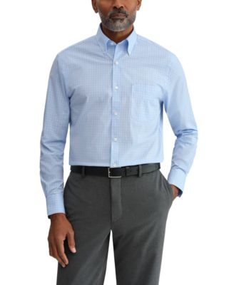 Men's Multi Plaid Long-Sleeve Dress Shirt