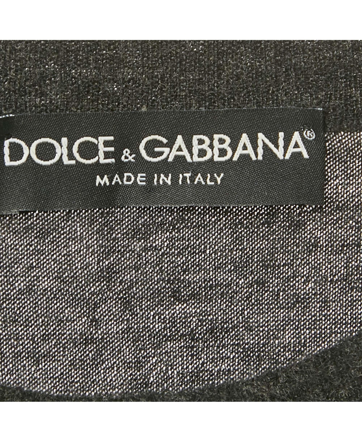 Pre-Owned Dolce & Gabbana Men's Grey Knit Crewneck Sweater