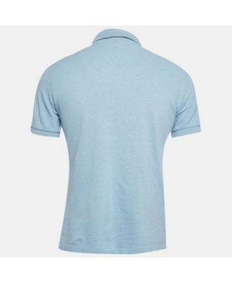 Men's Brit Blue Cotton Knit T-Shirt