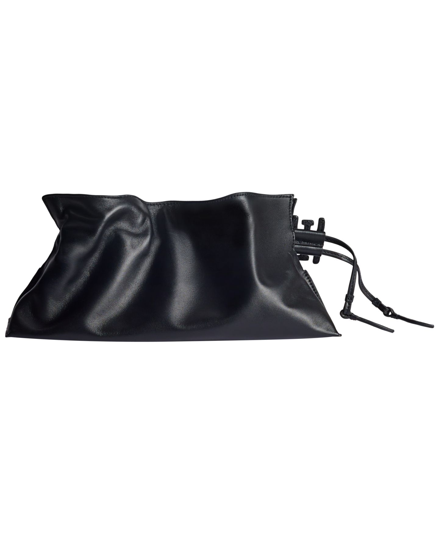 Женский клатч Sam Edelman Poppy Oversized Leather Clutch, цвет: Чёрный — фото 2