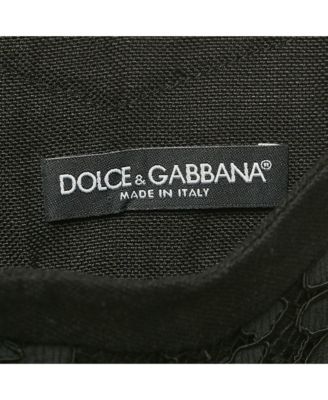 Women's Black Lace Midi Skirt