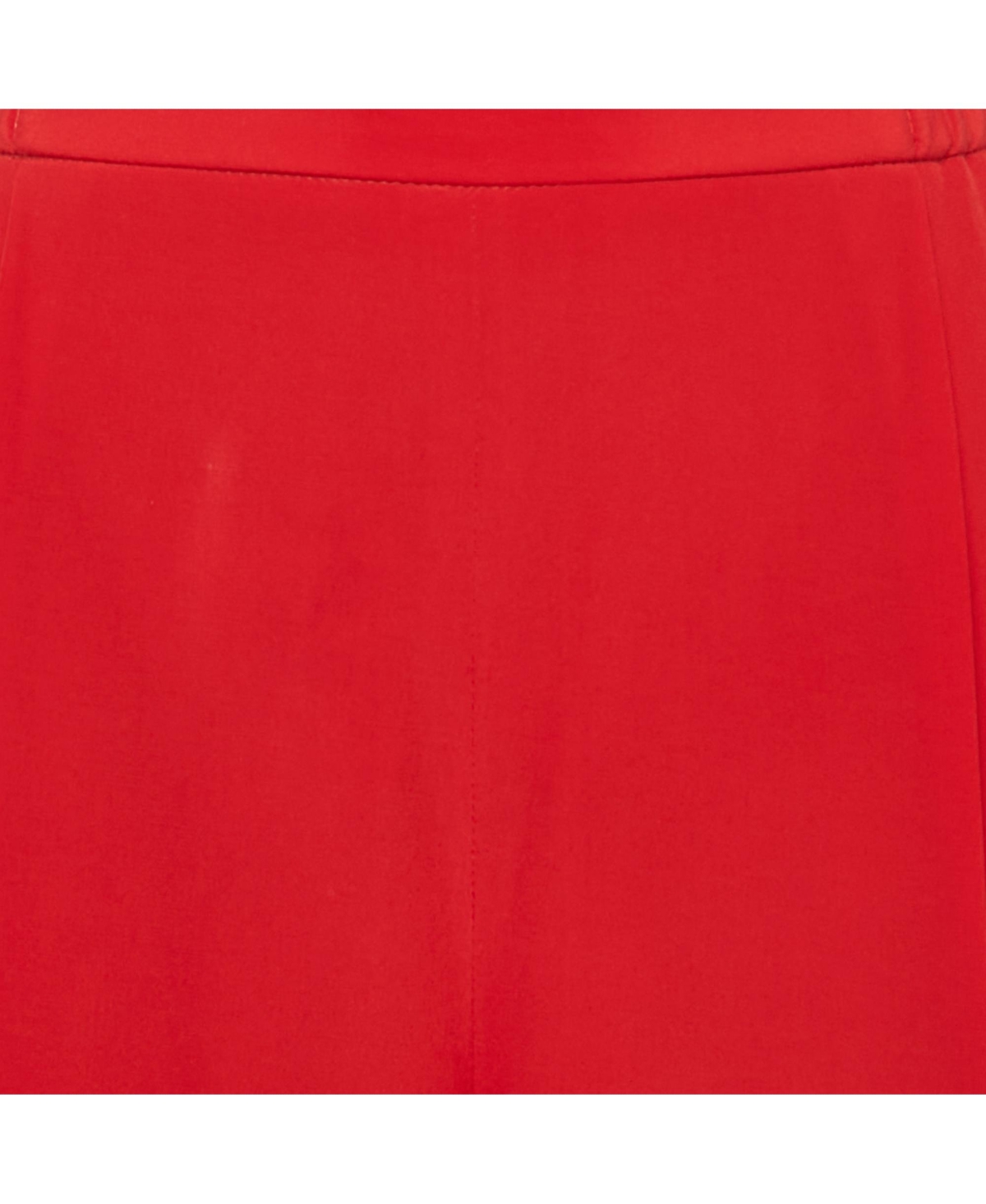 Pre-Owned Stella Mccartney Women's Red Silk Wide Leg Pants