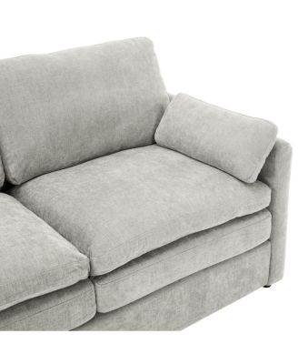  Cozy Upholstered Oversized Comfy Cloud Sofa