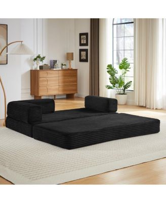  Loveseat Sofa, Cloud Boneless Couch, Modern Modular Sectional, Oversized