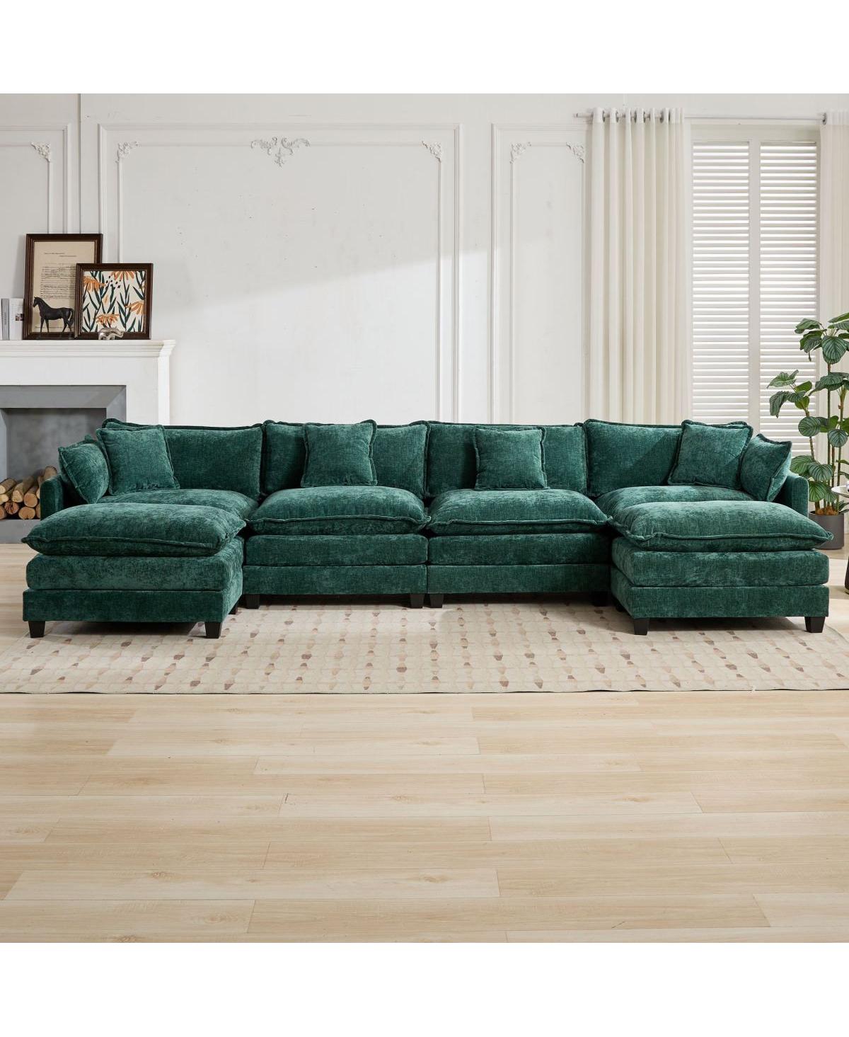 Streamdale Cloud Couch: Skin-friendly Chenille, Cloud-like Comfort, Modular Design