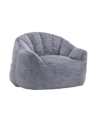 Bean Bag Chair Sofa with Armrests, High-Density Foam Lazy Sofa for Adults