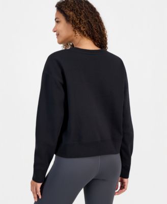 Women's Evolution Cotton Half Dome Logo Crop Sweatshirt