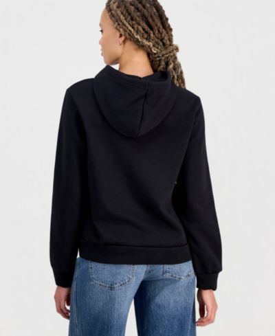 The North Face Women's Evolution Sparkle Graphic Cotton Hooded Sweatshirt