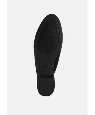 Women's Alpine Horsebit Detail Mules