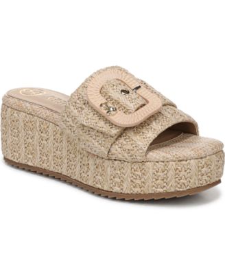 Women's Crysta2 Buckle Platform Wedge Sandals