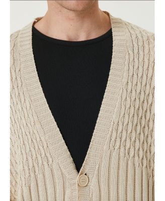 Men's Soft Knit Cardigan