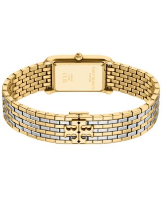 Women's The Eleanor Slim Quartz Two-Hand Two-Tone Stainless Steel Watch, 22mm