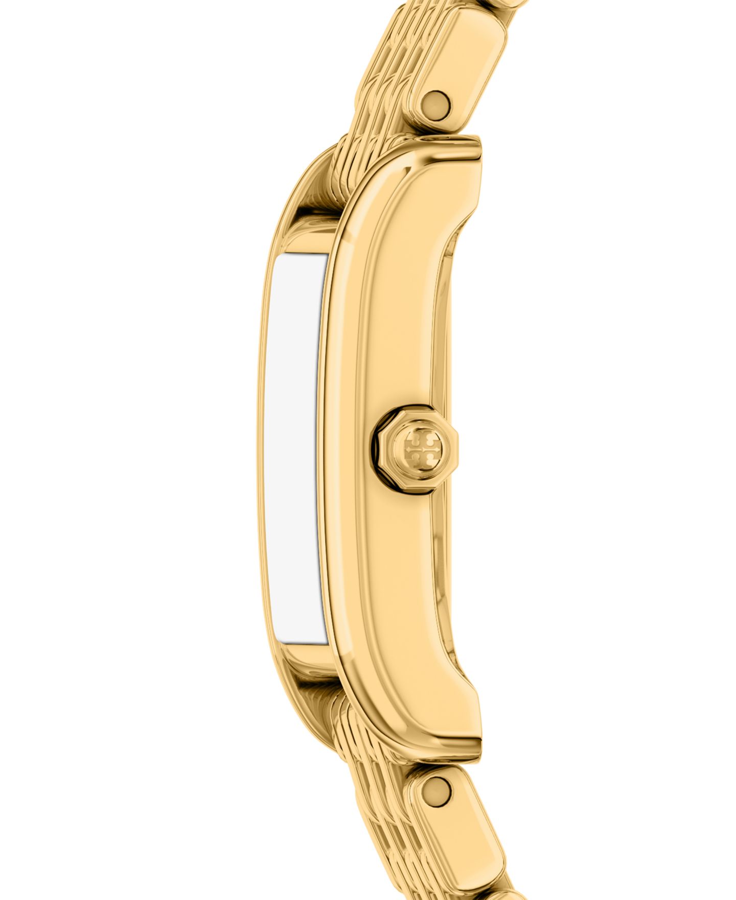 Женские часы Tory Burch The Eleanor Small Quartz Two-Hand Gold Stainless Steel Watch, 22mm — фото 2