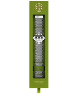 Women's Apple Strap Silver Stainless Steel, 22mm