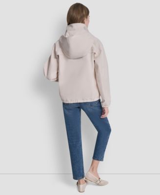 Petite Bomber Rain Coat