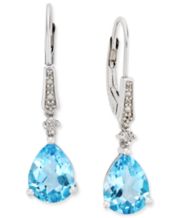 Blue Blue Topaz Earrings Macy s