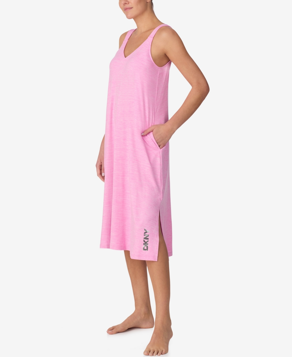 Dkny Women's Sleeveless Short Chemise Night Dress