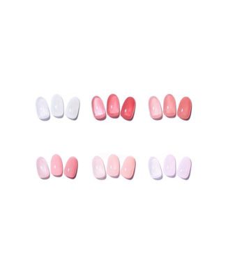Nude Gel Nail Polish Set - 6 Colors