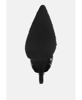 Women's Dunari Diamante Embellished Microfiber Boots