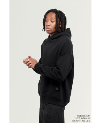 Men's Oversized Drop-Shoulder Long-Sleeve Pullover Hoodie