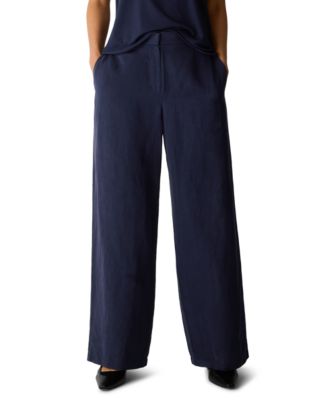 Women's High-Waist Wide-Leg Trousers